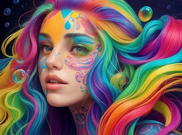 La fille de couleur sur DeVerviersBelgium
