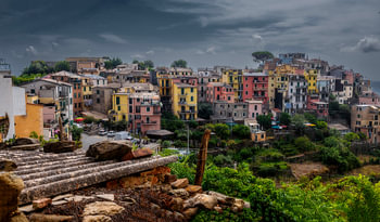 Corniglia hoch über dem Meer
