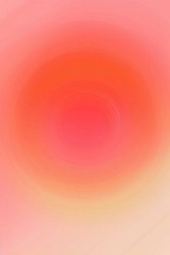 Stralende Kalmte - Warm Abstract Kleurverloop