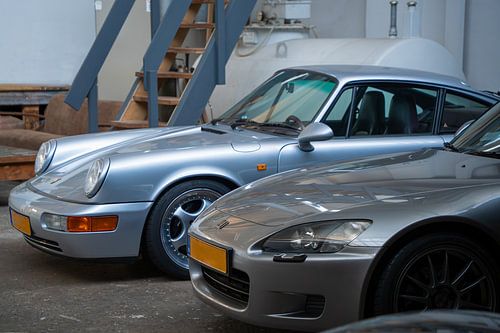 Porsche 911 en Honda S2000