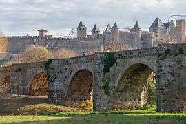 The Unesco-protected citadel of Carcassonne