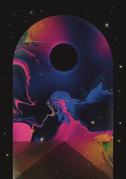 Kosmische Roadtrip van Amy Louise Baker