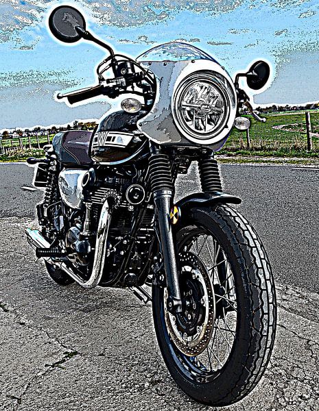 Kawasaki motorfietsen van Jan Radstake