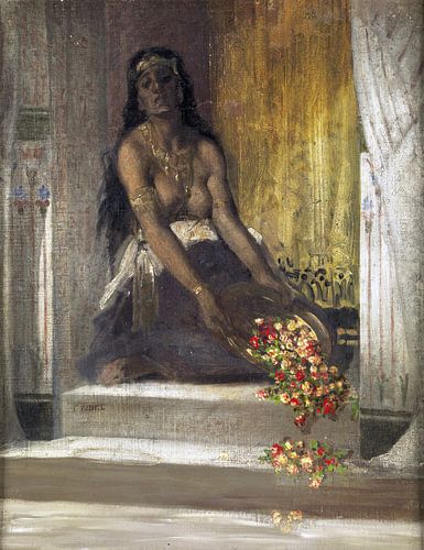 Vrouw uit harem, Alphonse Etienne Dinet - 1929