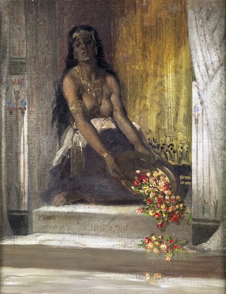 Frau aus dem Harem, Alphonse Etienne Dinet - 1929 von Atelier Liesjes