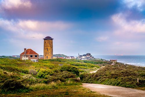 Domburg vanuit de duinen