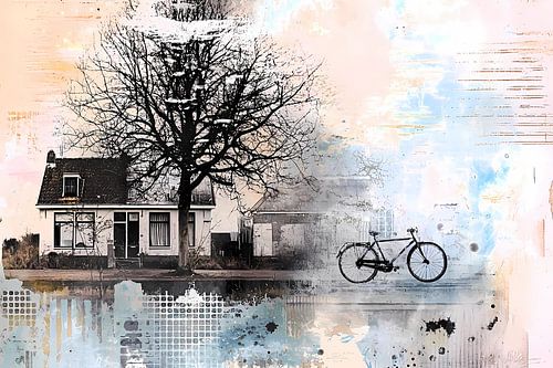 artistieke landelijke achtergrond, seizoensafbeelding 8