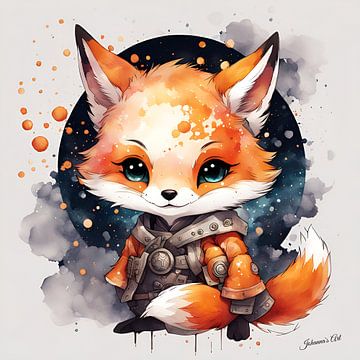 Chibi Fox 5 von Johanna's Art