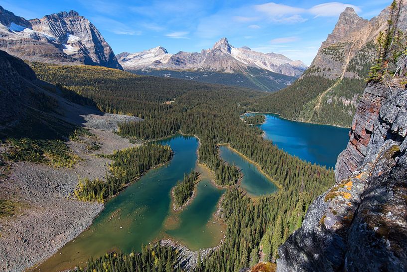 Ohara lake, Lake o hara Canada van Robinotof