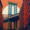 Brooklyn Bridge van Gisela - Art for you