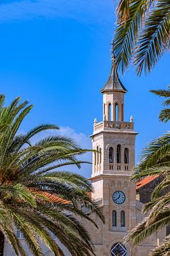 Kroatië : Uitzicht op Sint Lucas in Split van Photoart-Naegele