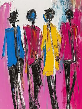 Figuren Kleuren van Kunst Kriebels