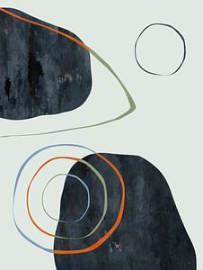 Abstract Blue Vision