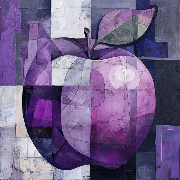 Purple Crunch by Eye catching paintings