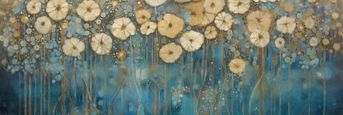 Blossom against Blue Background