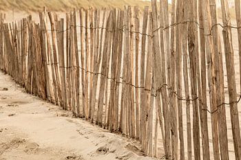 clôture sur la plage