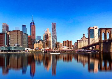 Skyline - New York City by Birgit Wagner