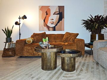 Customer photo: Abstract face