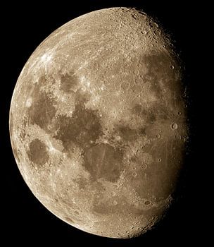 Mond - Mondphase - abnehmender Mond