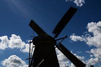  Dutch Mill in Silhouette