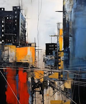 CITYSCAPE ABSTRACT 10 van AHAI depARTment
