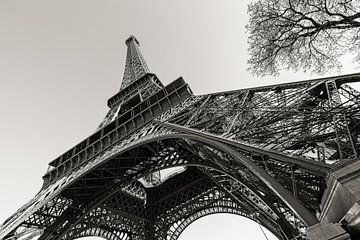 Parijs Eiffeltoren in perspectief
