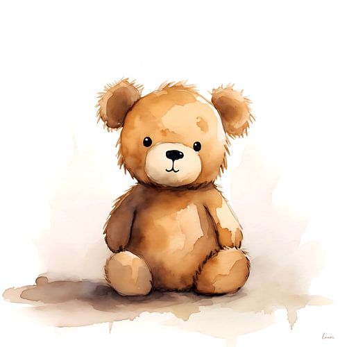 Zittende Teddybeer