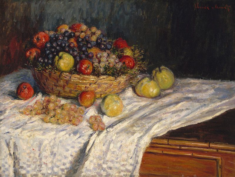 Äpfel und Trauben, Claude Monet von Meisterhafte Meister