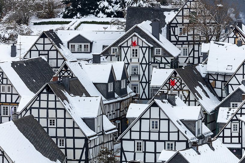 Die Fachwerkhäuser von Freudenberg im Siegerland von Roland Brack
