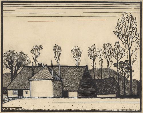 Julie de Graag – „Boerderij“ (Bauernhaus) (1919)