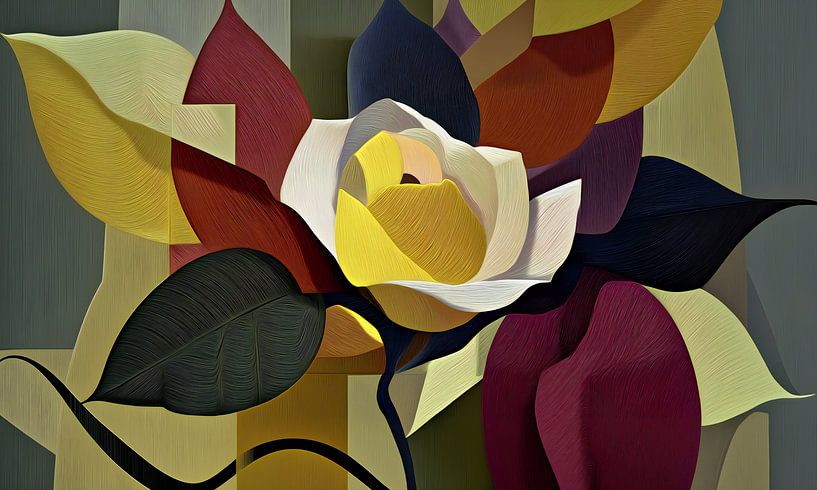 Floral Fold van Jacky