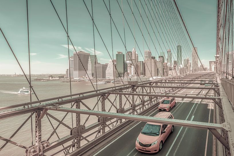 Brooklyn Bridge View | urban vintage style by Melanie Viola