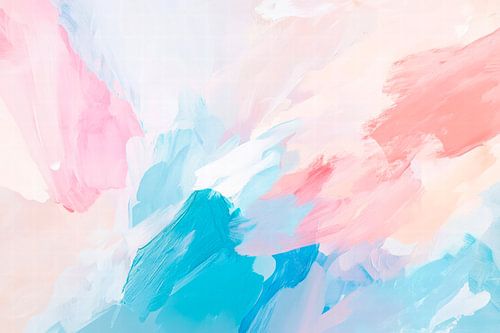 Zachte aquarelverf - pastelkleuren mengen