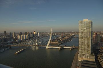 Rotterdam sunset van Willem Woudenberg / Photobywim