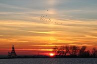 Zonsondergang von Bob Bleeker Miniaturansicht