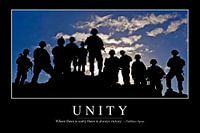 STK107218M-Unity: Inspirational Quote and Motivational Poster