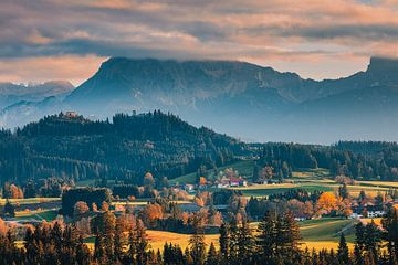 L'automne dans l'Allgau, en Bavière