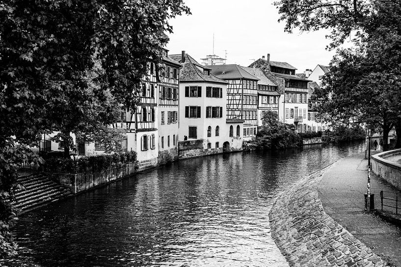 Das historische Zentrum von Straßburg (Frankreich) mit Fachwerkhäusern. (6) von André Blom Fotografie Utrecht