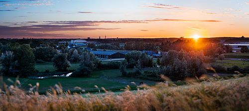Panorama van Westervoort en omliggende steden