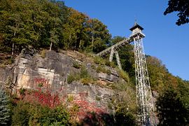 Historischer Personenaufzug in Bad Schandau 2 von t.ART
