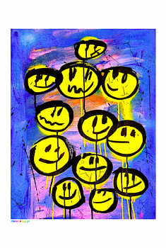 Mister Artsy Graffiti Flowers #9