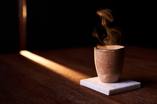 Een heerlijke kop koffie