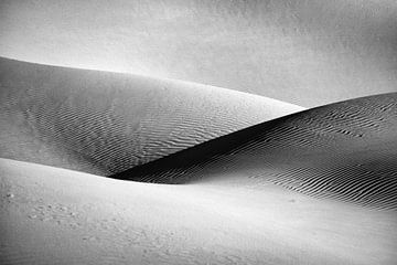 Sahara-Wüste. Sanddünen.