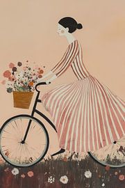 Fahrradtour durch die Blumenwiese von Bianca ter Riet