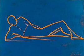 Reclining figure by Poster Art Shop