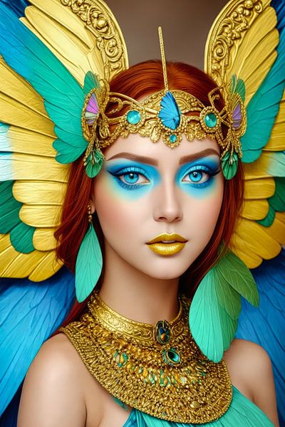 Portrait of godness van Marco Herman Photography