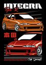 Honda Integra Type R DC2 JDM Car by Adam Khabibi thumbnail