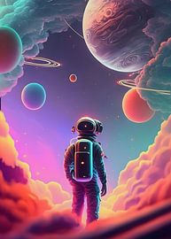 Weltraum von Phycho Art