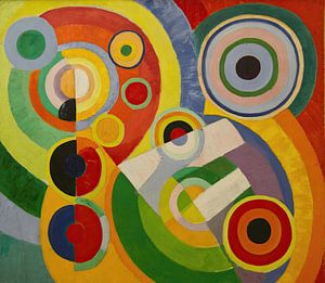 Rhythmus, Lebensfreude (1930) von Robert Delaunay