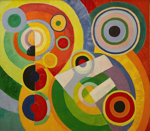 Rhythm, Joy of Life (1930) by Robert Delaunay